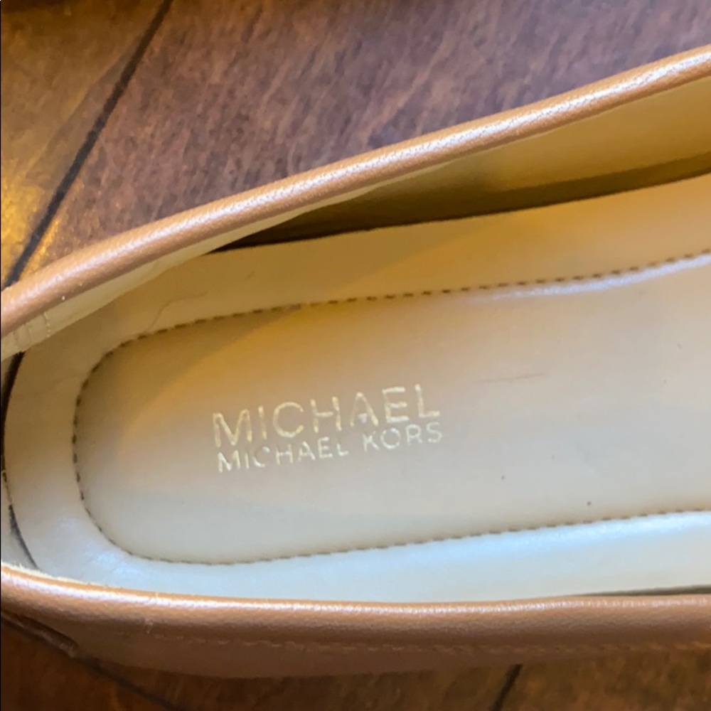 Brown Leather Michael by Michael Kors shoes - Picture 4 of 9